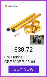 Для Honda CBR600RR 03 04 CBR600 RR 2003 2004 CBR 600 43 мм руль для гоночного велосипеда мото регулируемая вилка ручка бар гонщик мотоцикл