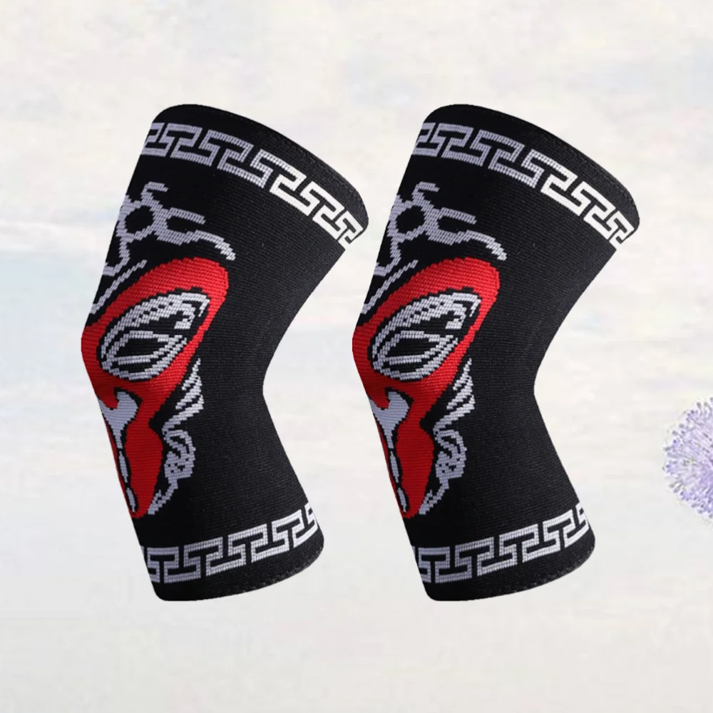 

1 Pair Fashion Sports Knit Kneecap Elastic Knee Brace Sleeve Anti-collision Knee Support Protector for Man Woman (Si
