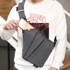 Мужская нагрудная сумка с карманом для телефона, сумка-мессенджер, Спортивная Многофункциональная мужская сумка через плечо унисекс, персональная сумка через плечо с защитой от кражи, 2021