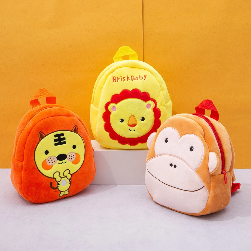 Плюшевые животные и плюшевые Мультяшные Милые Животные Плюшевый Рюкзак