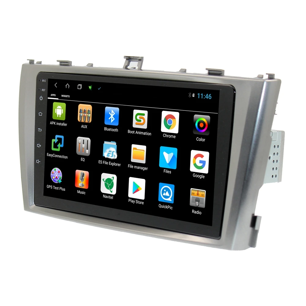9 дюймов Android автомобильный DVD GPS для Toyota Avensis 2011 + Авто радио мультимедиа Navi лента