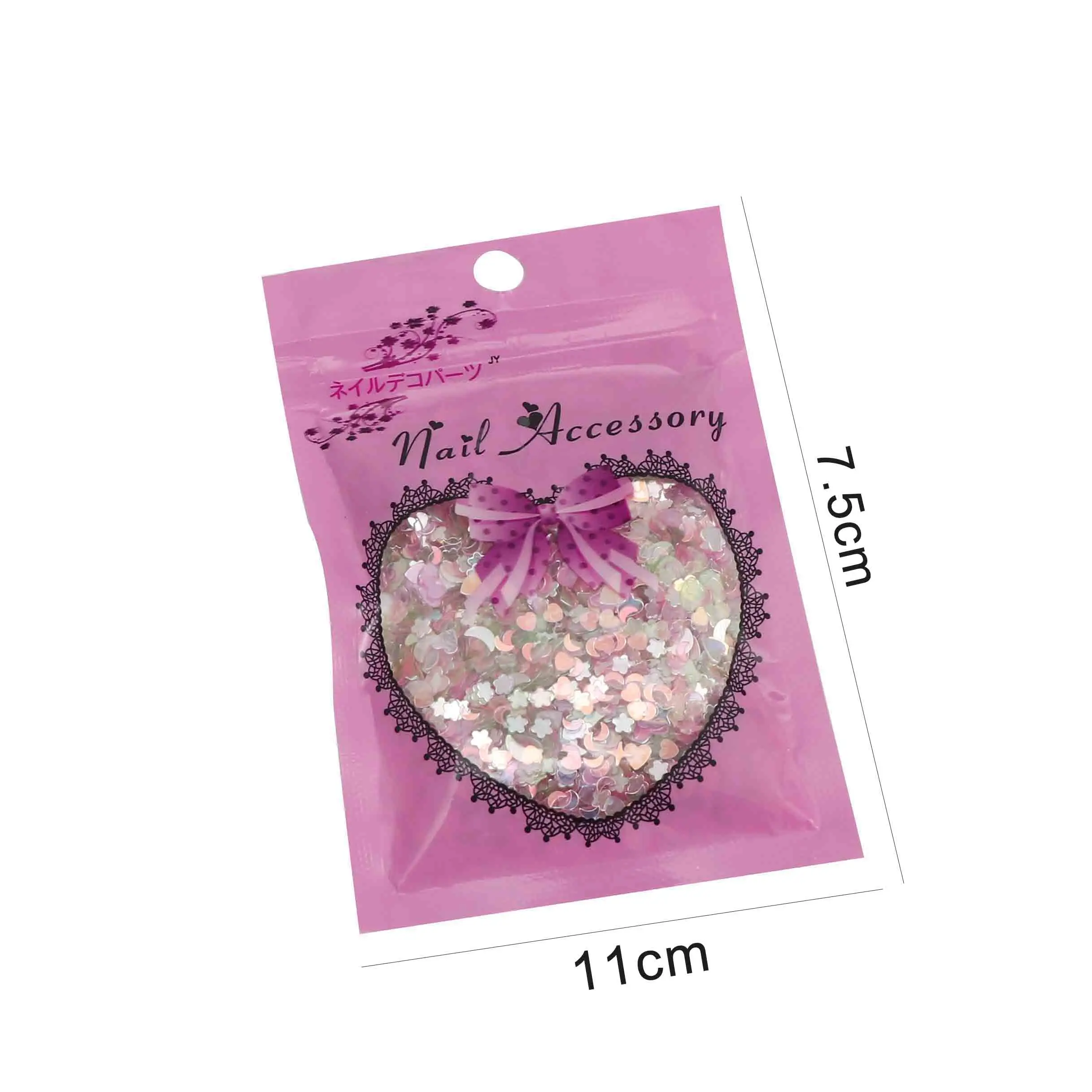 15 г прозрачная Rouge серия Mix Цвет блеск для ногтей ультратонкие лазерные блестки