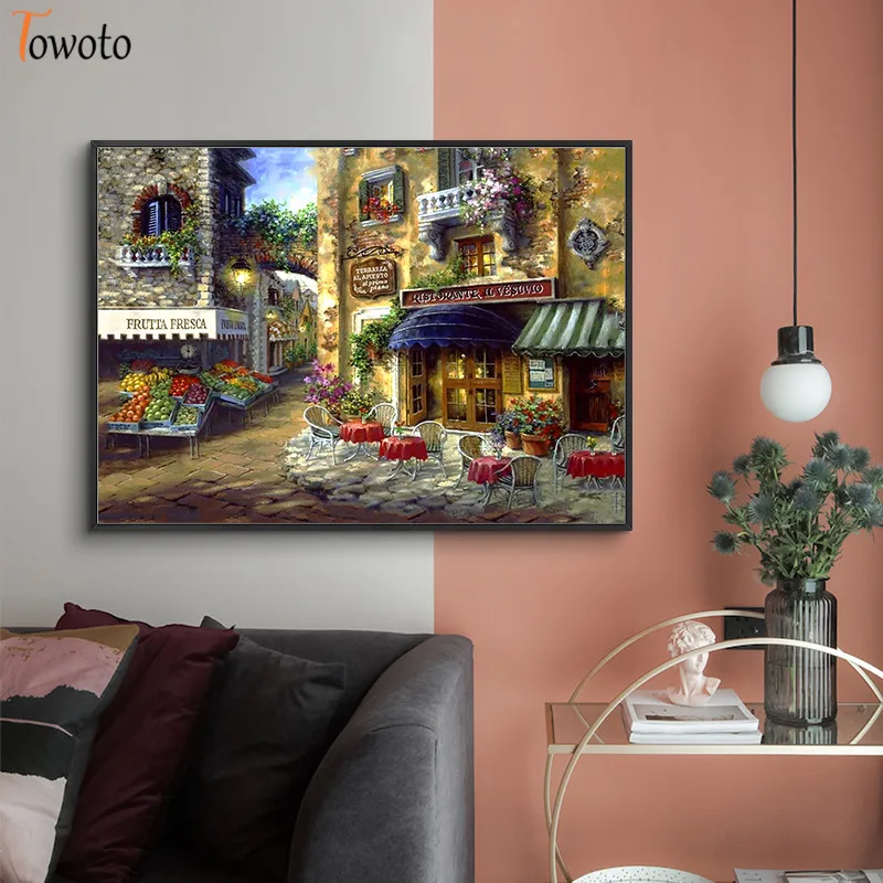 Винтажная Картина на холсте украшение картины для гостиной в европейском стиле