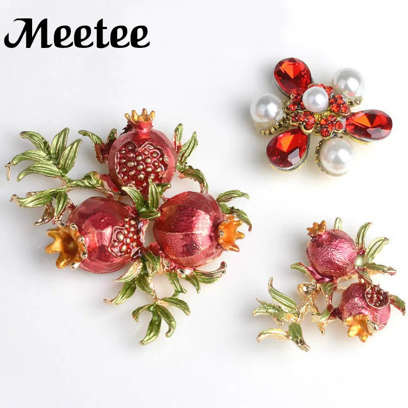 5X Высокое качество цветы жемчужные пуговицы со стразами DIY плоская задняя