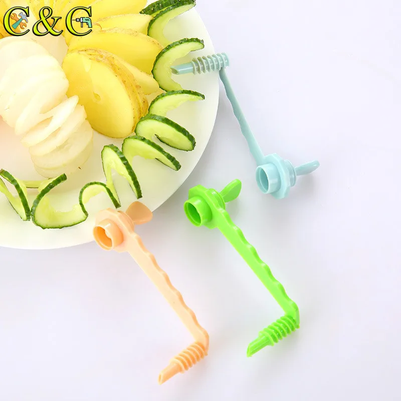 Спиральный слайсер для моркови кухонные модели резки овощей резак картофеля
