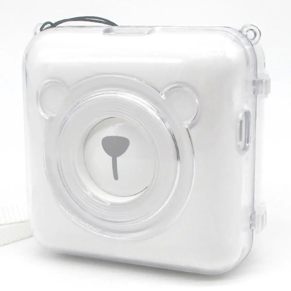 Прозрачный защитный чехол сумка для переноски фото принтера водонепроницаемая