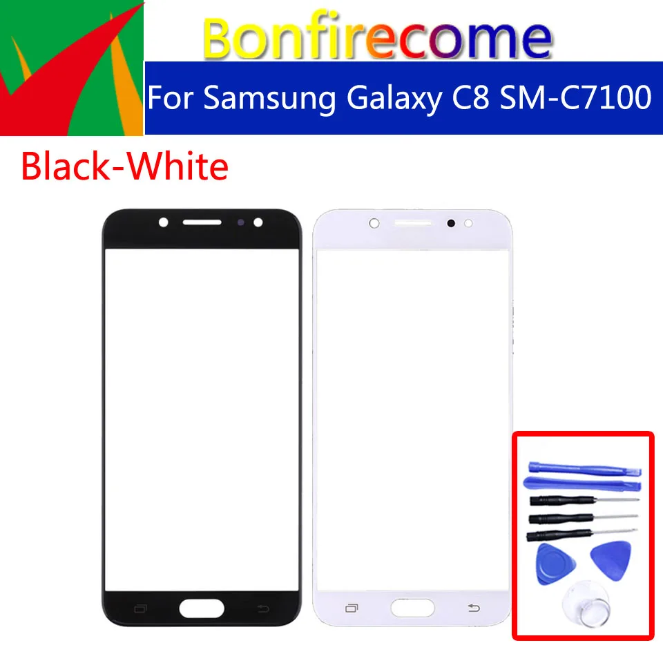 5 &quotдля Galaxy C8 C8000  C7 2017 SM C7100 C710 сенсорный экран передняя стеклянная панель Внешний