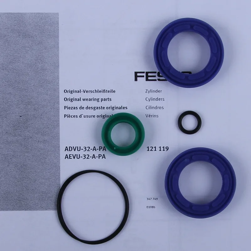

Pneumatic cylinder piston seals ring kits ADVU/AEVU-32-A-PA set wear parts /wear out set parts/Set of wearing parts