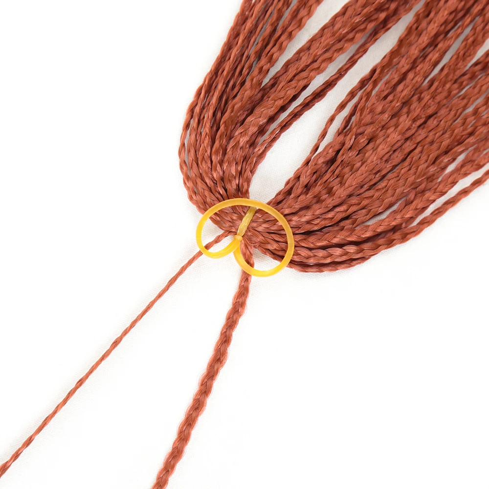 Синтетические плетеные волосы 24 стойки/упаковка богиня коробка для наращивания