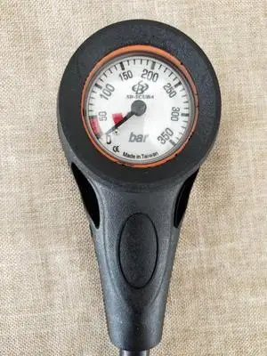 pressure gauge Датчик остаточного давления, инструмент для дайвинга, глубина воды, направление, манометр и измеритель глубины - Цвет: pressure gauge