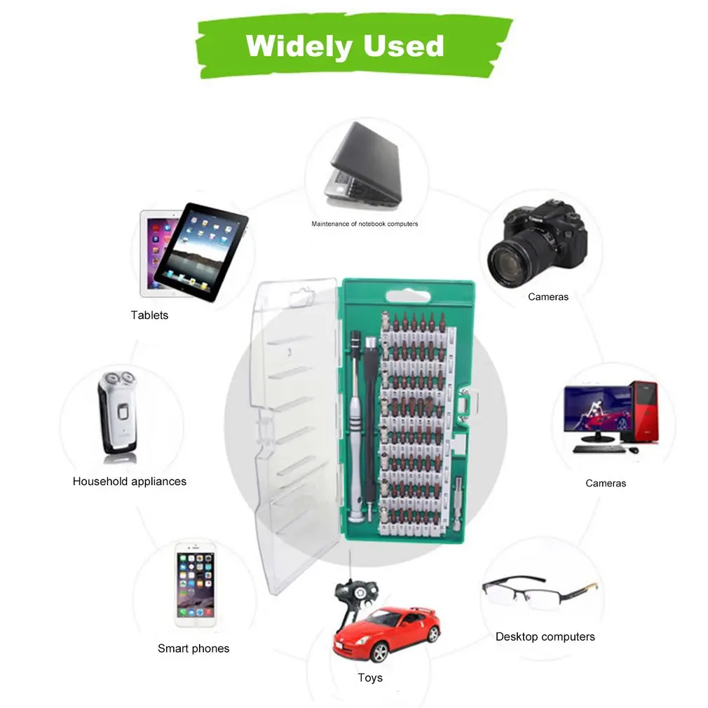 60 в 1 электрическая отвертка Биты многофункциональный компьютер ПК мобильный