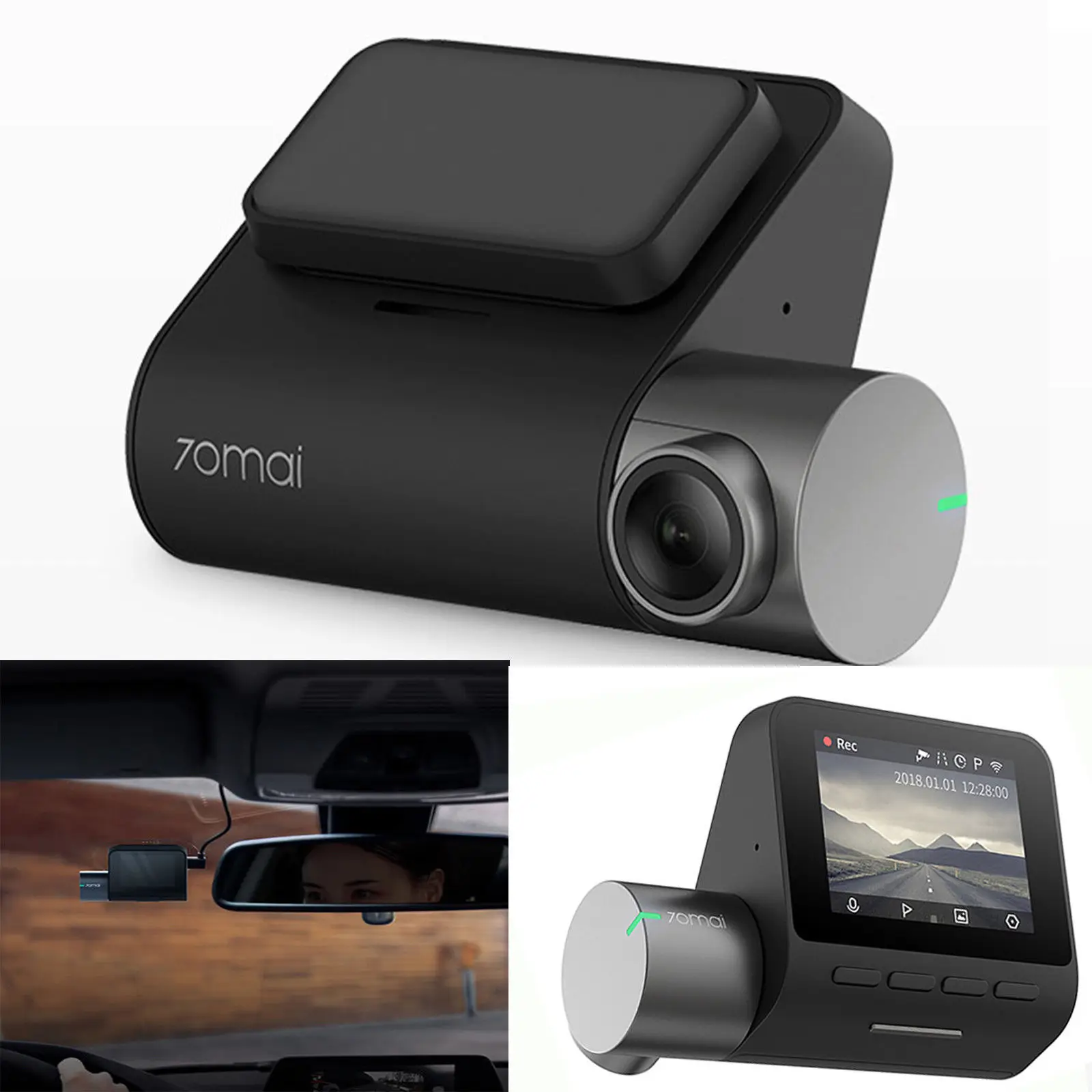 XIAOMI MIJIA 70MAI PRO Smart Dash Cam 140 градусов SONY IMX335 1944P WiFi камера парковки мониторинг вождения