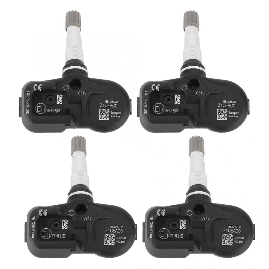 4 шт. контрольные датчики давления в шинах TPMS PMV C215 Замена автомобиля подходит для