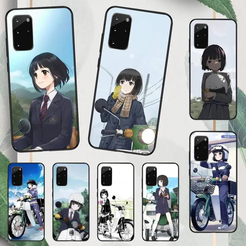 

Super Cub anime Phone Case For Samsung galaxy A S note 10 12 20 32 40 50 51 52 70 71 72 21 fe s ultra plus