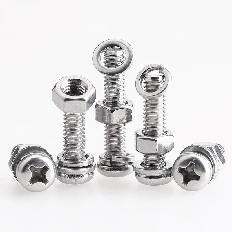 

Винты с круглой головкой, из нержавеющей стали, M4M5M6M8M10 304