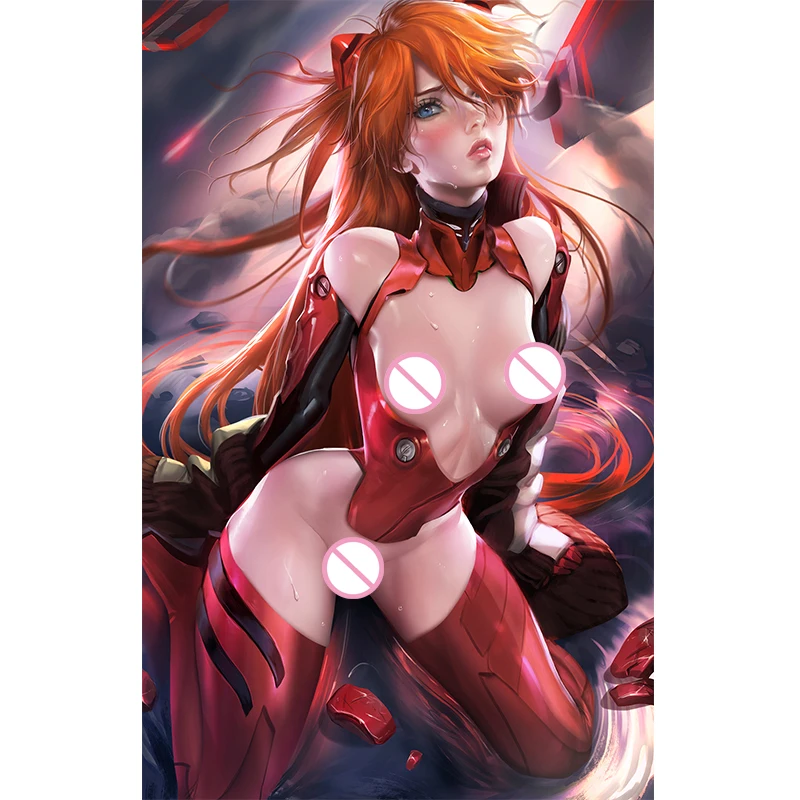 

Print Canvas Turbulent Asuka Nude Sexy Girl Art Poster 40x60 50x70 60x90 Custom Painting Living Room Bedroom Hanging Picture