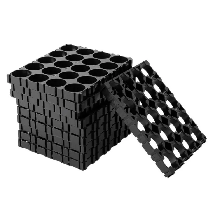 10 шт. 4x5 клетка Spacer 18650 батареи излучающих держатель Кронштейн пакет Пластик