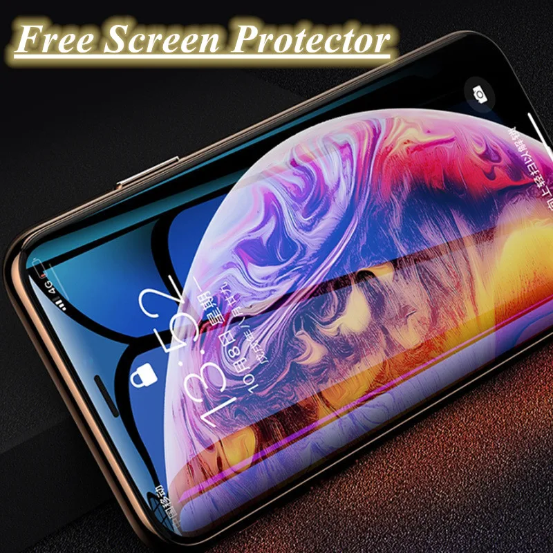 Модный Роскошный чехол для телефона девочки iPhone 11 Pro Max 7 8 6 6s Plus кожаный женский