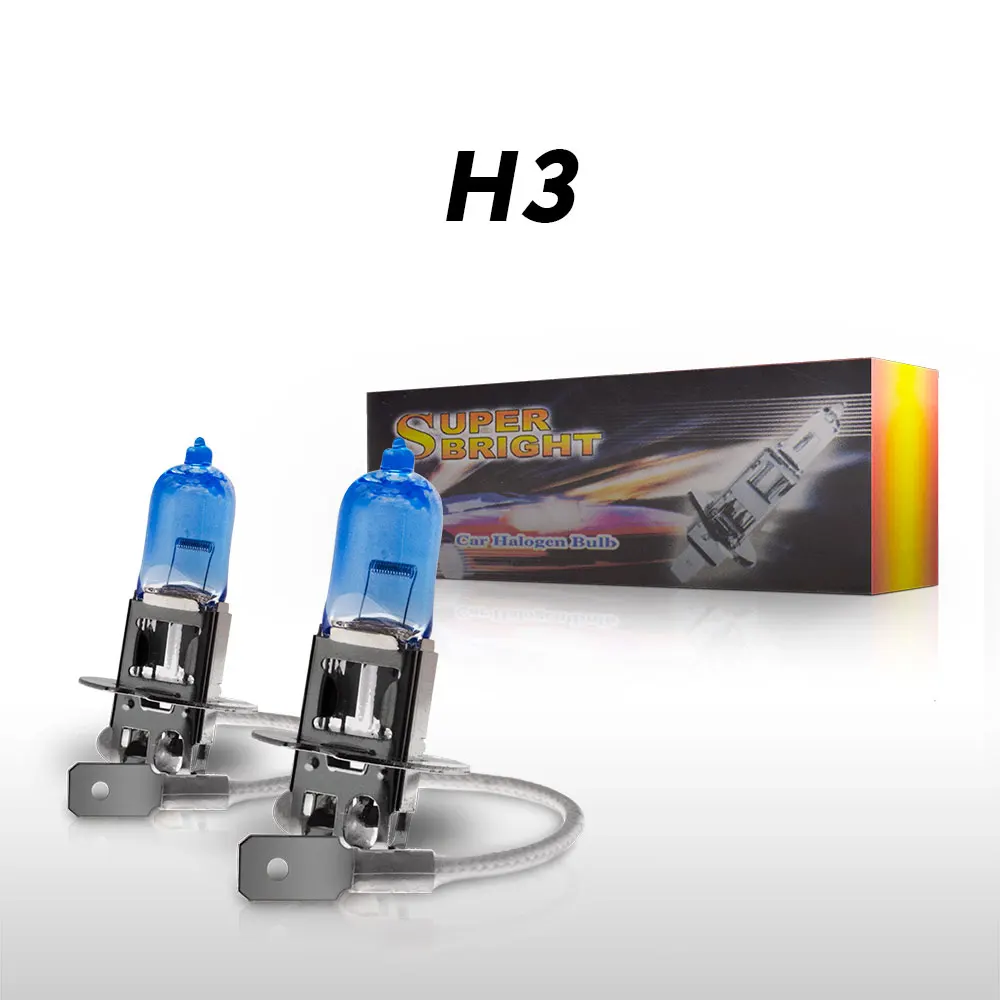 12V 100W галогенные лампы H1 H3 H4 H7 H8 H9 H11 9005/HB3 9006 супер белый ближнего и дальнего света автомобиля аксессуары для мини токарный станок Противотуманные фары для грузовиков