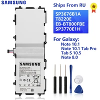 samsung original battery sp3676b1a for samsung galaxy note 10 1 gt n8000 p7500 p600 sm t520 tab s 10 5 t800 note 8 0 gt n5100