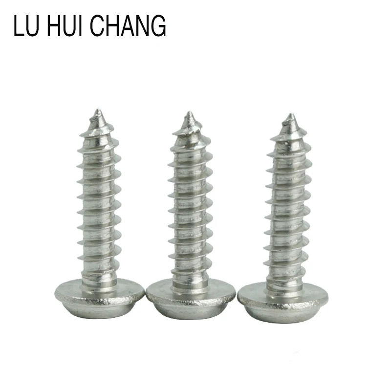 20 шт крест круглая головка 304 нержавеющая сталь самонарезание с мягкими винтами