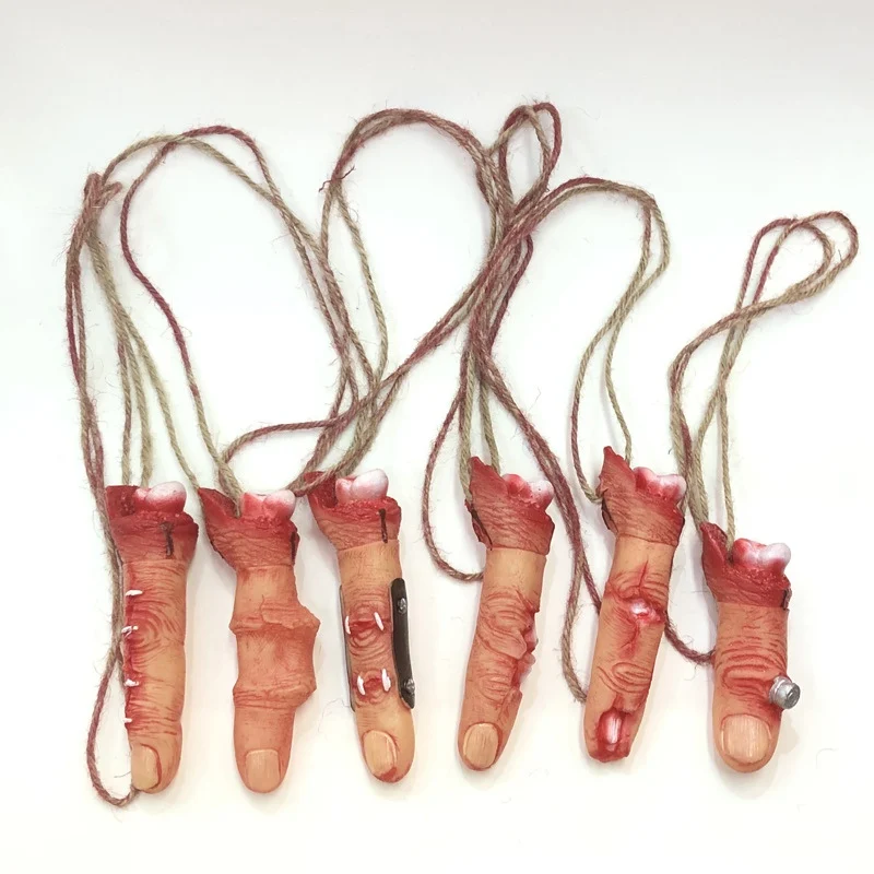 Хэллоуин ужас поддельные сломанные реквизиты дом с привидениями украшения палец