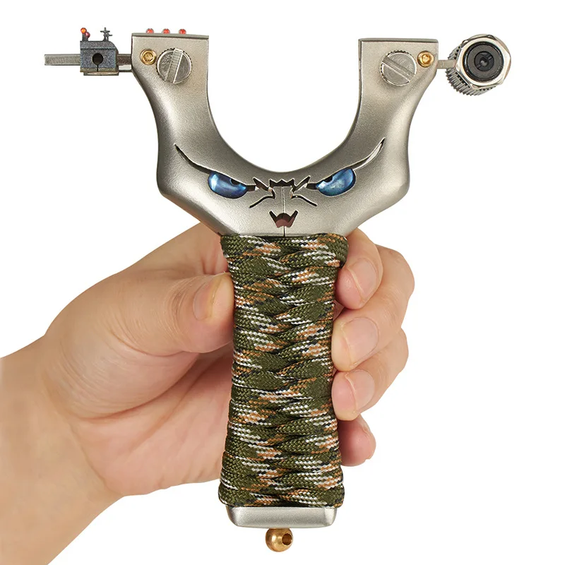 

Outdoor Entertainment Bird Slingshot Metal Stainless Steel Free Quick Press Entertainment Slingshot Slingshot Sports Slingshot