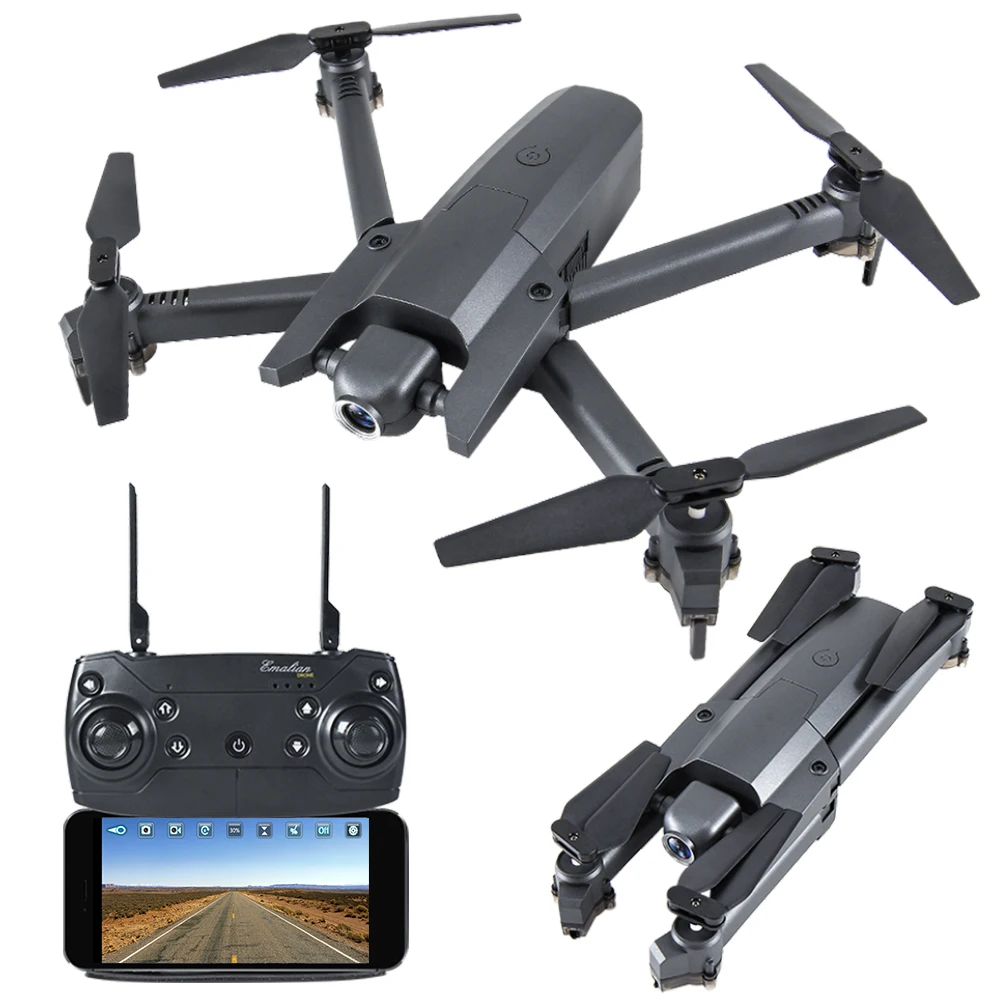 GW106 Радиоуправляемый Дрон с камерой 720P WiFi FPV контроль высоты приложение GPS