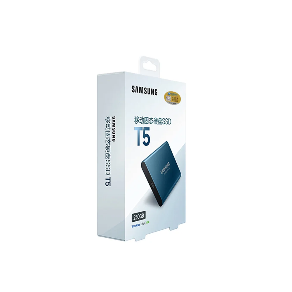 SAMSUNG Внешний SSD USB3.1 T5 USB3.0 2 ТБ 1 500GB 250GB жесткий диск внешние твердотельные диски HDD