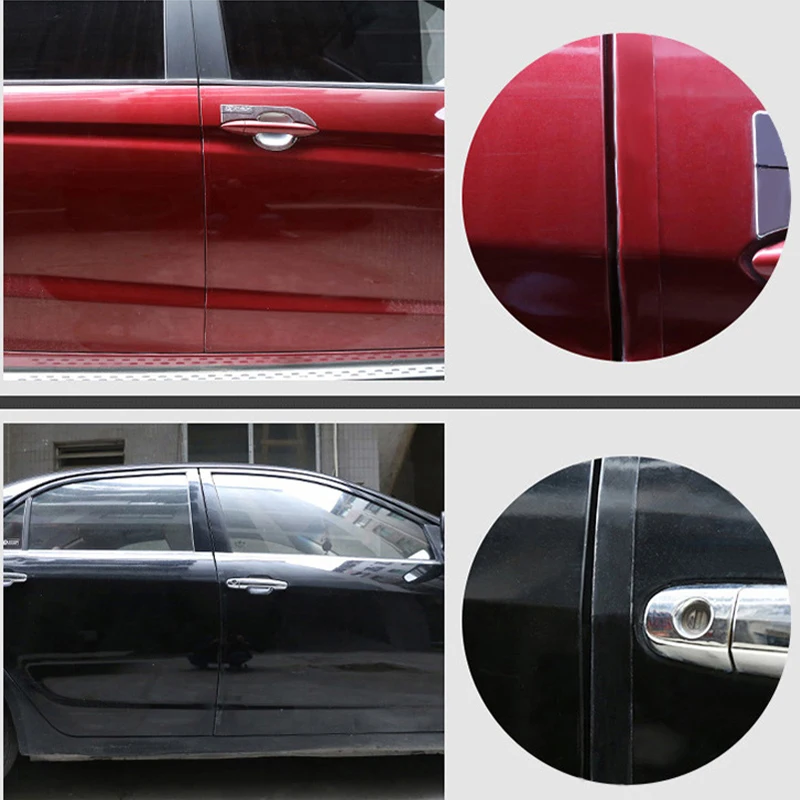 Car Door Edge Protector Sticker Strip PVC Film Transparent Anti Collision Guard Scratch Rubber Seal Auto | Автомобили и мотоциклы