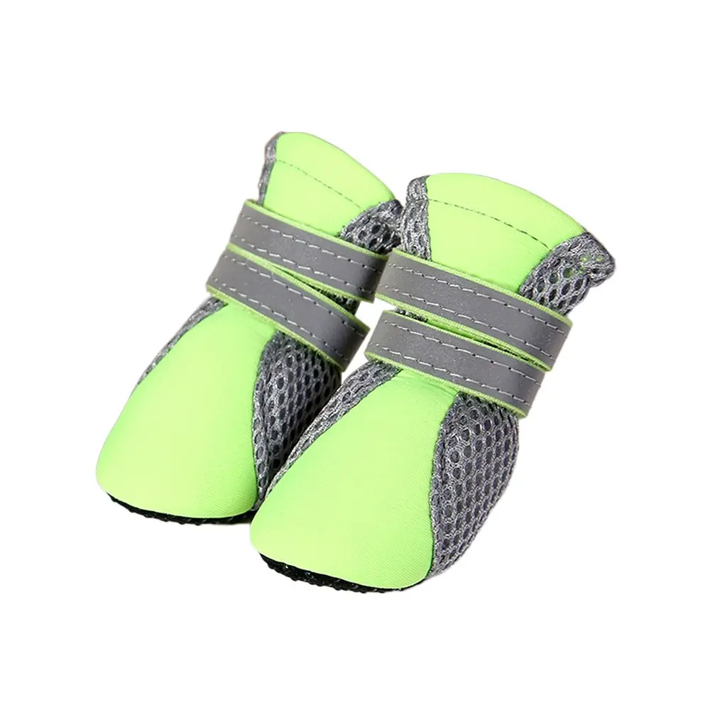 Обувь для собак на мягкой резиновой подошве прогулок и бега обувь маленьких