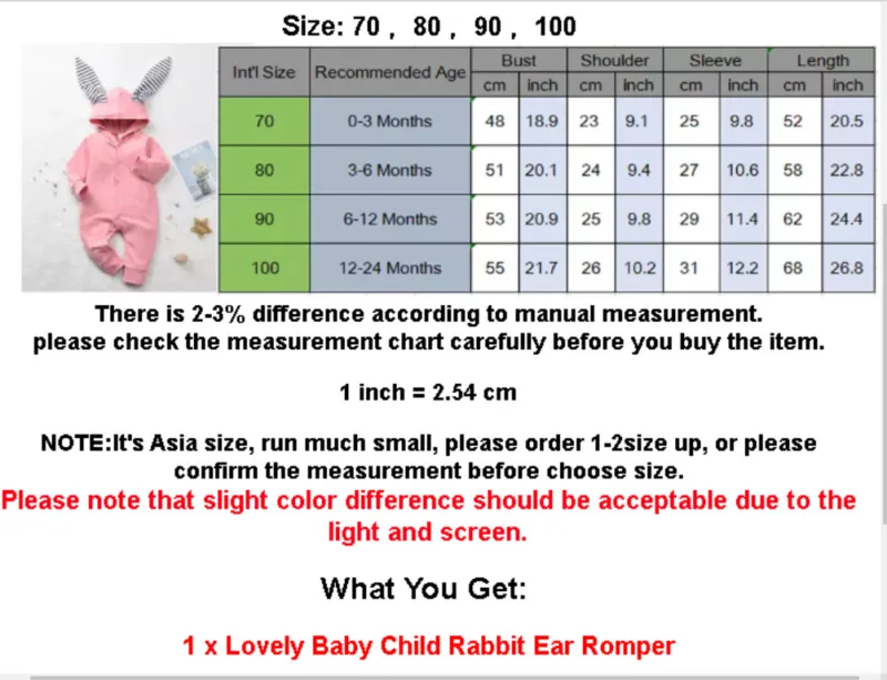 0-24Months Newborn Baby Girl Rompers Clothes Long Sleeve Cotton Hooded Bodysuits One Pieces Outwear Outfits Clothing | Детская одежда и