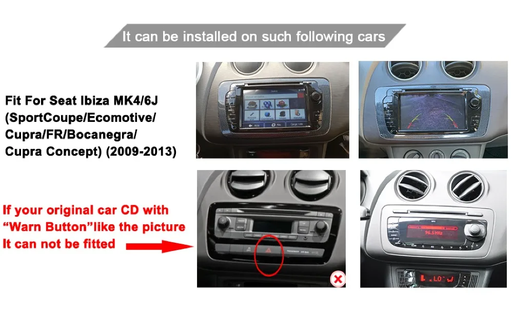 Android 9,0 автомобильный dvd-плеер для сиденья Ibiza 6j 2009 2010 2012 2013 радио gps навигация 2 Din экран Радио автомобильный мультимедийный плеер