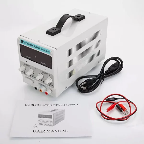 Safstar Ajustável Fonte de Alimentação 30v 5a 110v Precisão Variável dc Digital Lab Reguladores de tensão/estabilizadores