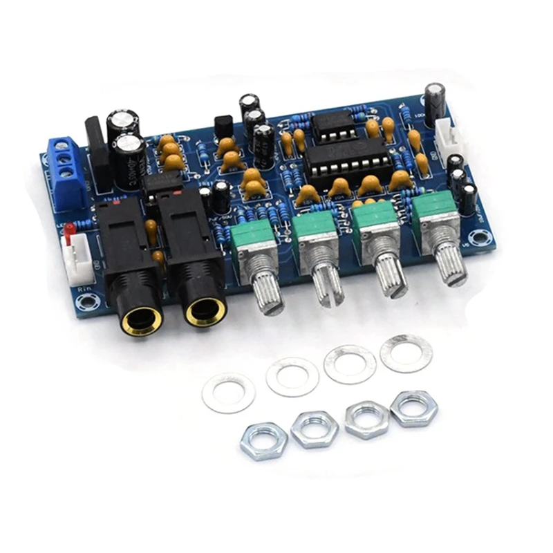 1 шт. Встроенная плата усилителя микрофона реверберация караоке 40 Вт + TDA8944