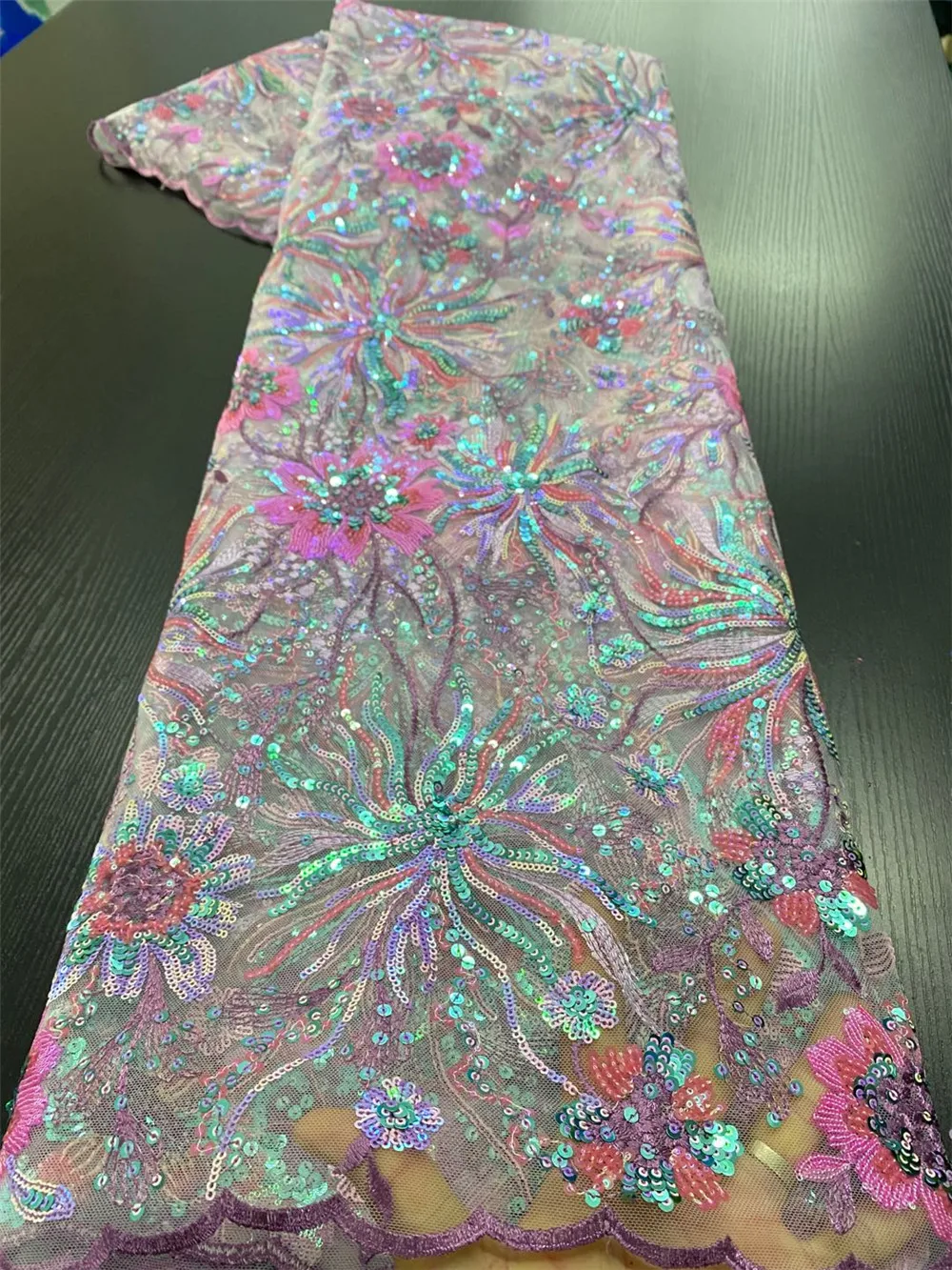 Африканская сетчатая кружевная ткань с вышивкой кружевные ткани блестками