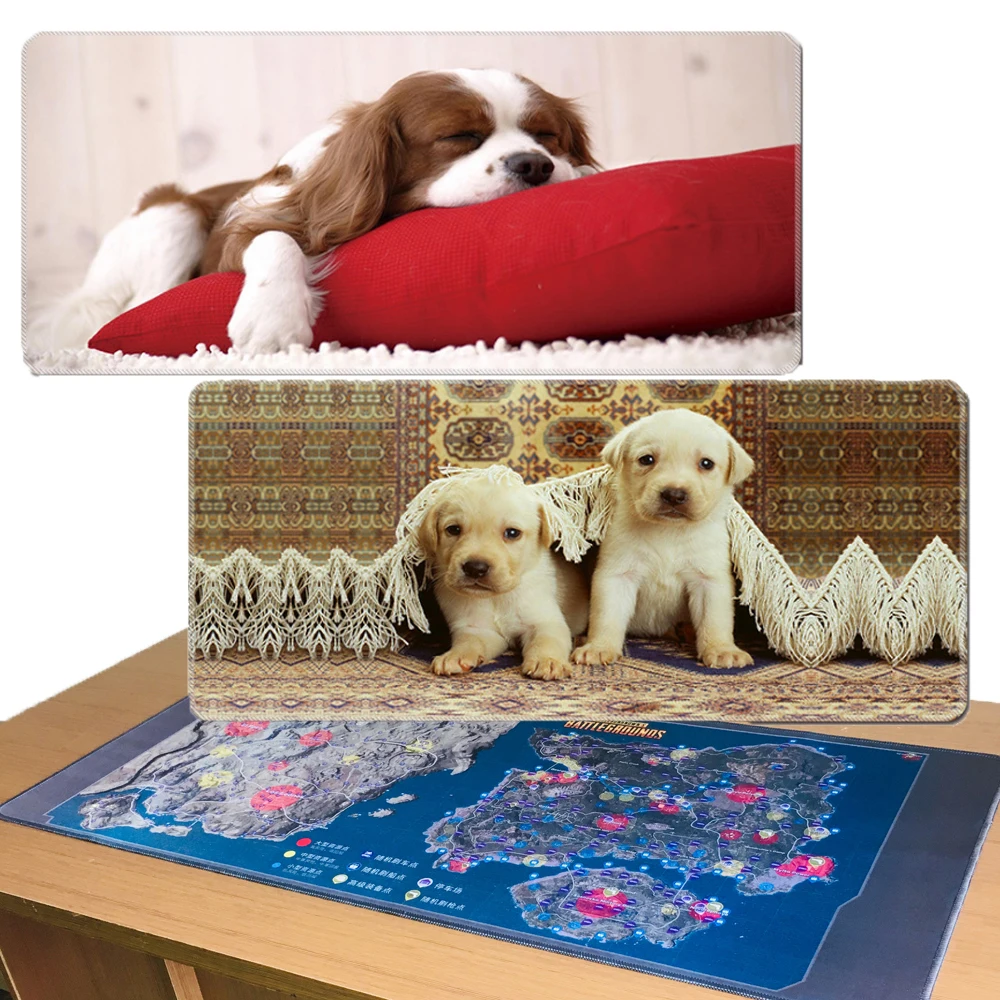 

Waterproof Rubber Gaming Mousepad Locked Edge Large Soft Play Mat Print Computer Accessories Home/ Office Desk Carpet Mouse Pads