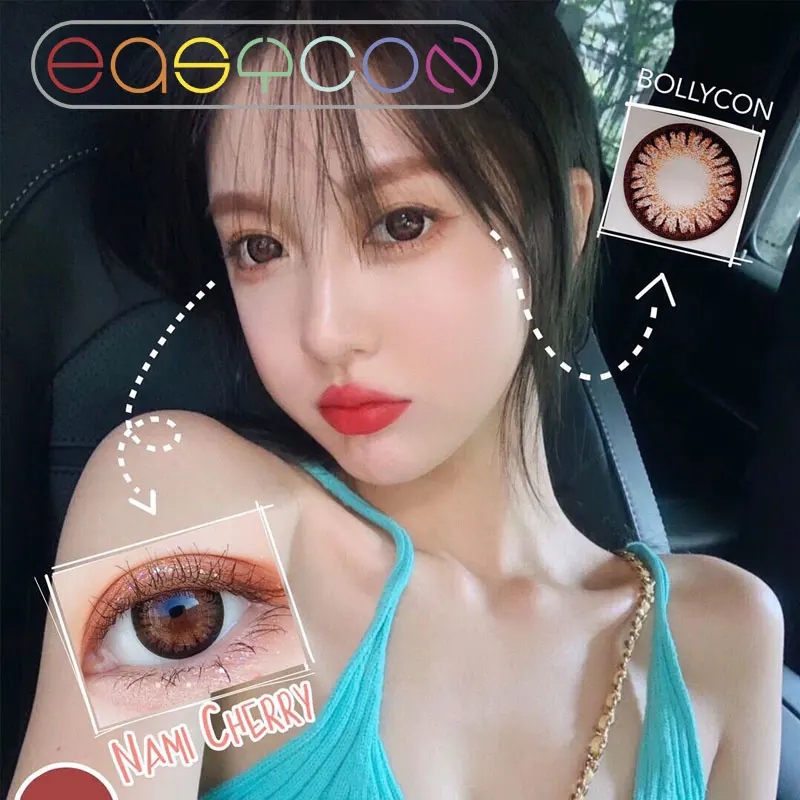 EASYCON и изображением героев манги нами 14 5 мм красного цвета большие ученик