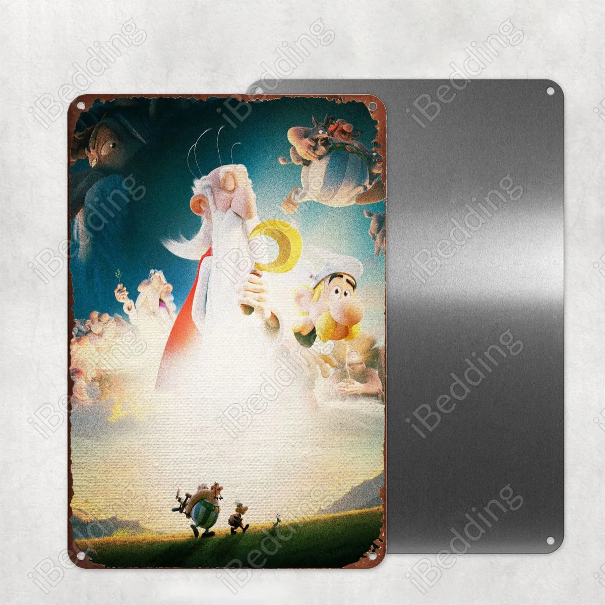 

Винтажные металлические знаки Asterix 20 х3 0 см на заказ, номерные знаки, ретро пластина, железная живопись, домашний декор