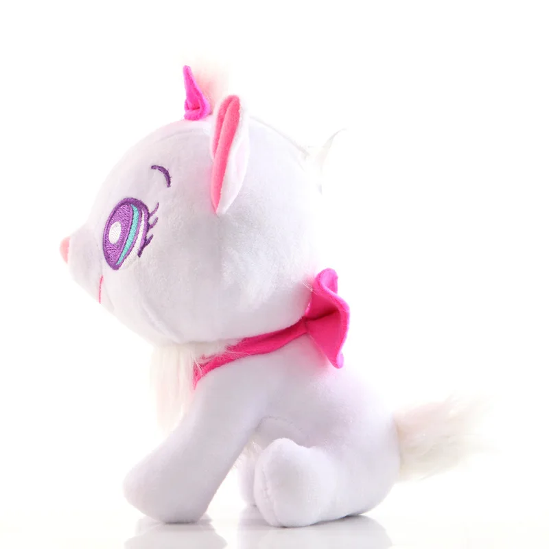 Оптовая продажа 10 шт./лот 20 см с анимальным принтом Кот плюшевые игрушки ДВД