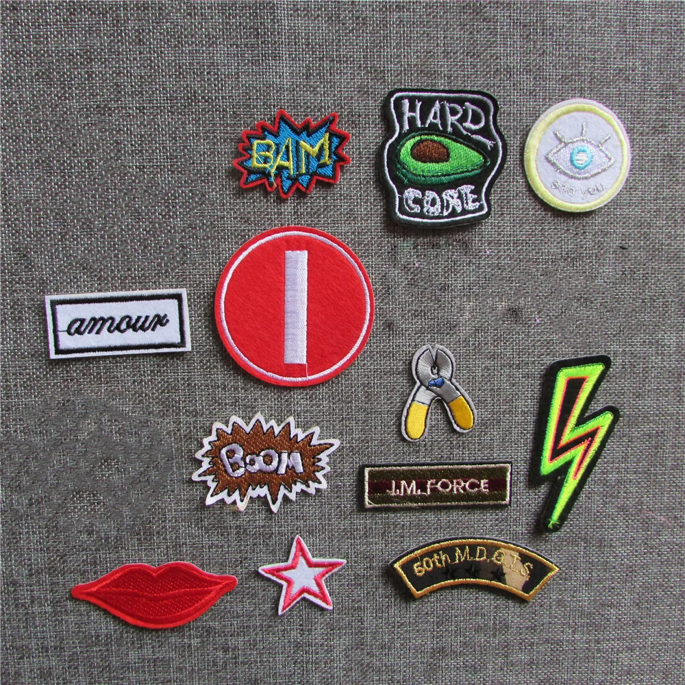 2016 год Новое поступление милые Мультяшные узоры клейкая аппликация вышивка