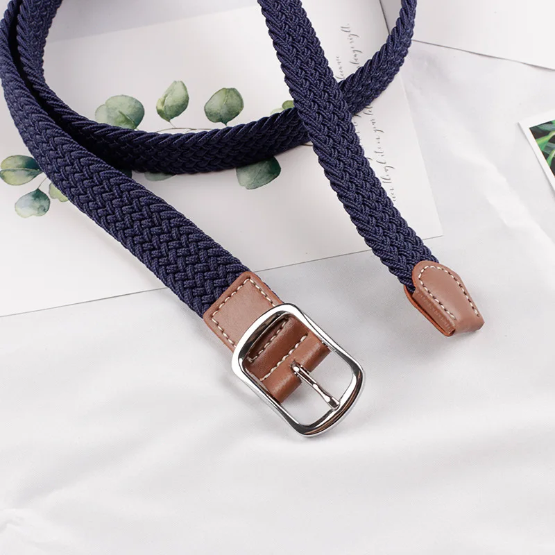 Ремень брезентовый с пряжкой язычком для мужчин и женщин повседневный