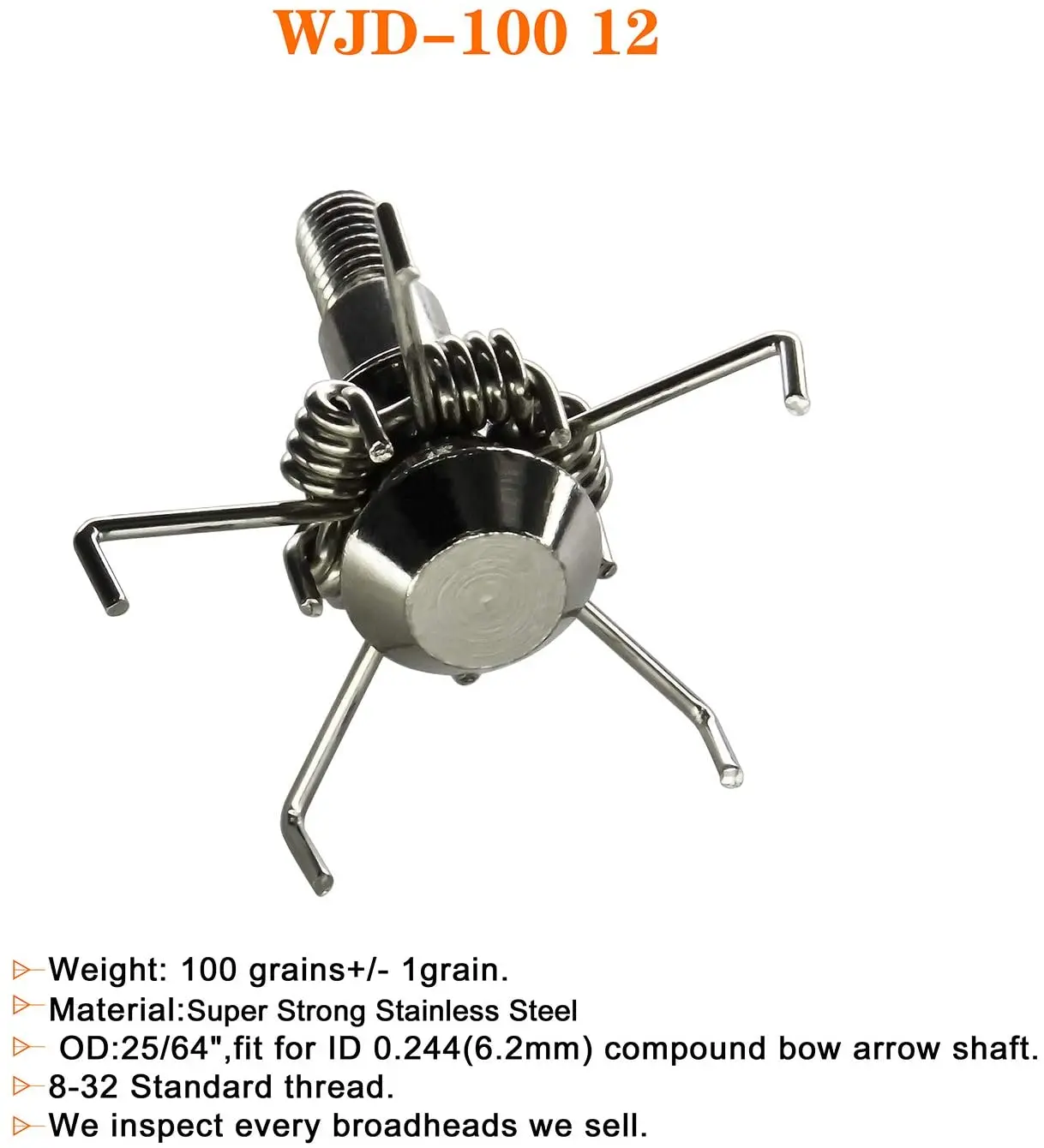 Стрелы для стрельбы из лука Judo охотничьи наконечники 100 стрелы с 5 зажимами