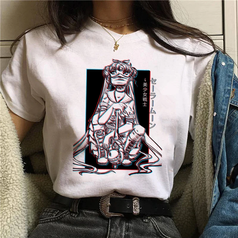 Harajuku футболка женская Feminism GRL PWR Ullzang для девочек Power 90s графическая гранж