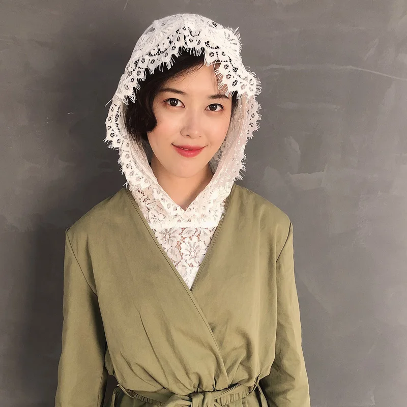 Поддельные ложные воротник женская блузка кружева выдолбленный свитер съемный