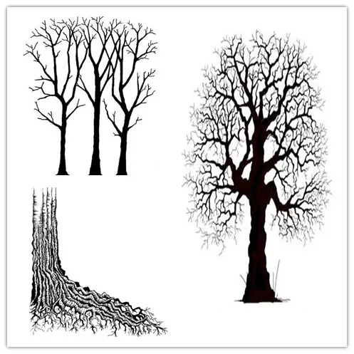 Прозрачный цветочный штамп для D ясный или DIY Скрапбукинг дети забавное украшение