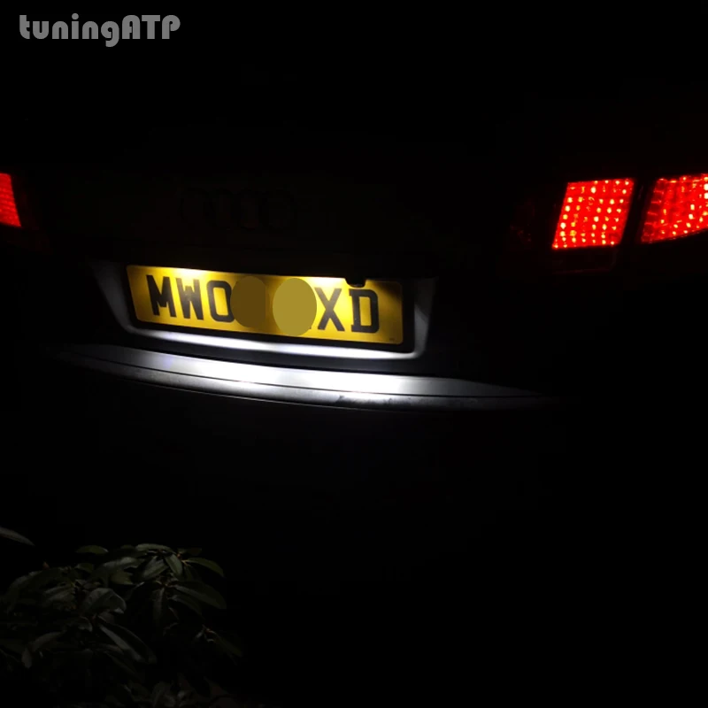 Светодиодный светильник для Audi A8 D3 CANBUS без ошибок 3 SMD номерной знак Стайлинг