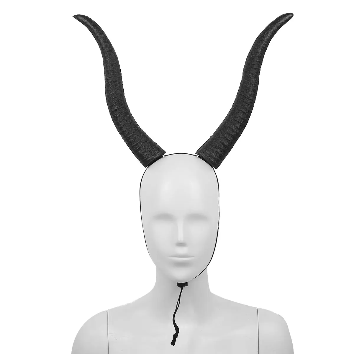 Декоративная повязка на голову в стиле стимпанк из овечьей шерсти готический