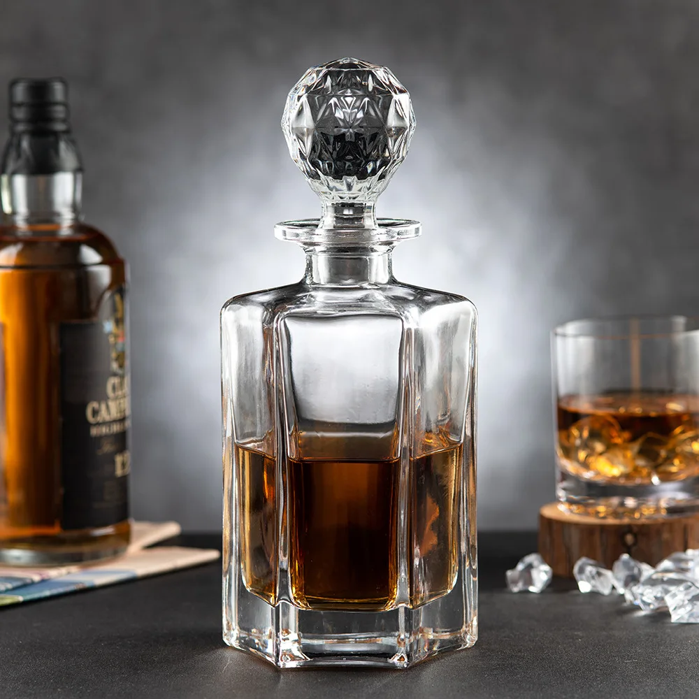Хрустальный графин креативная Бутылка для виски декоративные бутылки вина | Дом