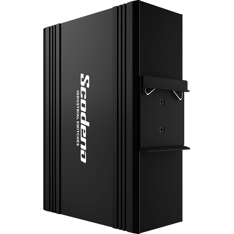 Scodeno 5-портовый гигабитный DIN-рейка IP40 алюминиевый Неуправляемый коммутатор